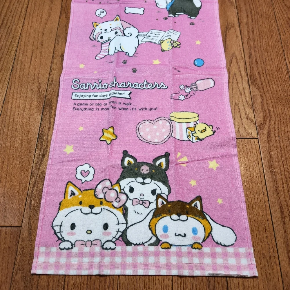 NWT Sanrio Characters Hand Towel and Washcloth Set